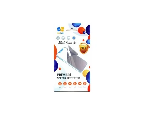 Скло захисне Drobak Poco M5s Black Frame A+ (505099) (505099)