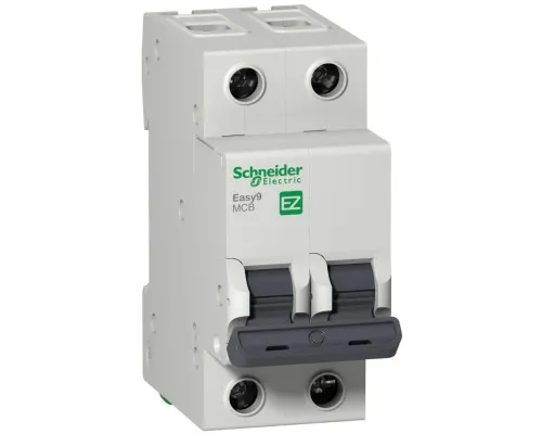 Автоматичний вимикач Schneider Electric Easy9 2P 6A C (EZ9F34206)