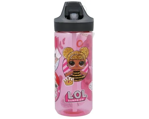 Поильник-непроливайка Stor LOL Surprise - Rock On, Tritan Premium Bottle 620 ml (Stor-16897)