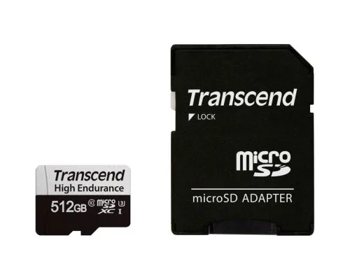 Карта памяти Transcend 64GB microSDXC class 10 UHS-I U3 High Endurance (TS64GUSD450I)