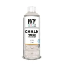 Краска-аэрозоль Pintyplus на водной основе Chalk-finish, Светло-серая, 400 мл (8429576230406)