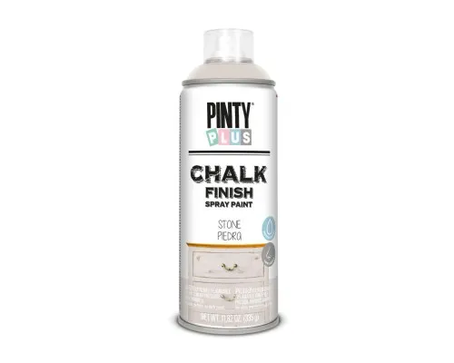 Фарба-аерозоль Pintyplus на водній основі Chalk-finish, Світло-сіра, 400 мл (8429576230406)