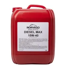 Моторное масло NORVEGO DIESEL MAX 15W40 10л