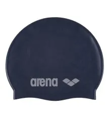 Шапка для плавання Arena Classic Silicone JR 91670-071 темно-синій Діт OSFM (3468333887724)