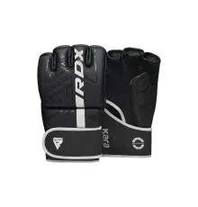 Рукавички для MMA RDX F6 Kara Matte White L (GGR-F6MW-L)