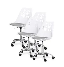 Дитяче крісло Evo-kids Indigo 4 шт White / Grey (H-232 W/G- X4)