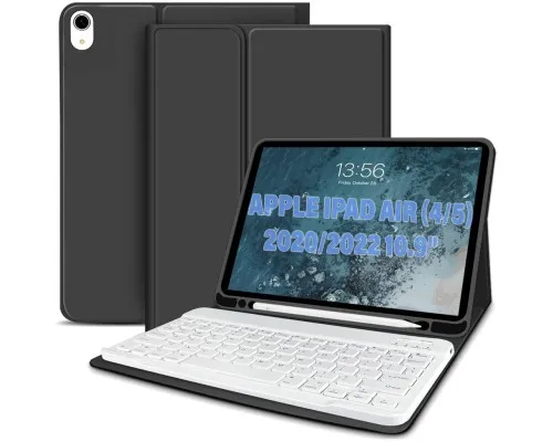 Чехол для планшета BeCover Keyboard Apple iPad Air (4/5) 2020/2022 10.9" Black (711144)
