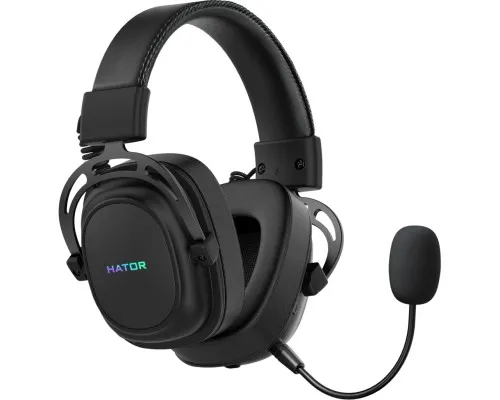 Навушники Hator Hypergang 2 Wireless Tri-Mode Black (HTA-950)