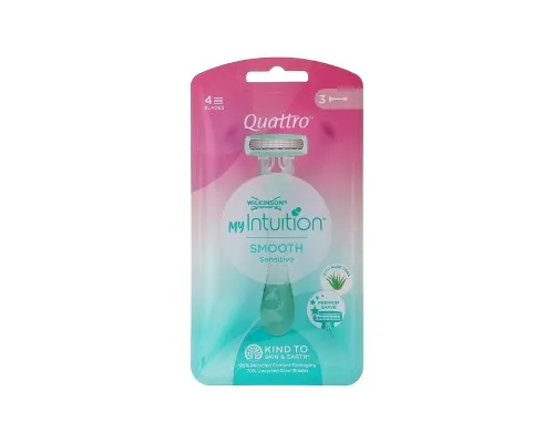 Бритва Wilkinson Sword Quattro for Women Sensitive 3 шт. (4027800429103)