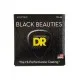 Струни для гітари DR Strings Black Beauties Electric - Medium (10-46) (BKE-10)
