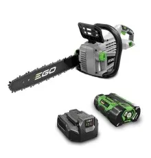 Ланцюгова пила EGO CS1401E KIT, 56В, шина 35см, 52лан, 3/8P, 1,1мм, акум. 2,5Ah + ЗП (0410003027)