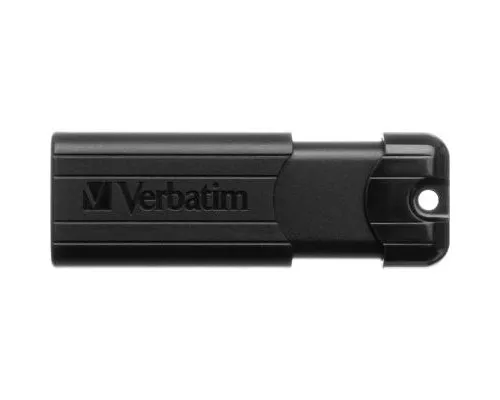 USB флеш накопичувач Verbatim 64GB PinStripe Black USB 3.0 (49318)