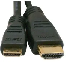 Кабель мультимедийный HDMI A to HDMI C (mini), 2.0m Atcom (14156)