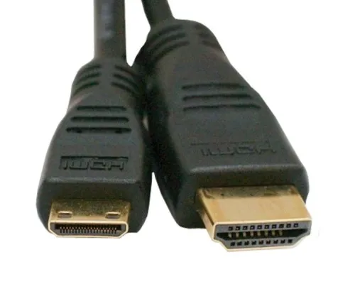 Кабель мультимедийный HDMI A to HDMI C (mini), 2.0m Atcom (14156)