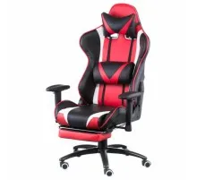 Крісло ігрове Special4You ExtremeRace black/red with footrest (000003034)