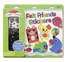 Набір для творчості Melissa&Doug Набір повстяних наліпок Друзі (MD5060)
