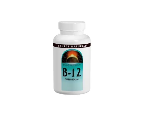 Витамин Source Naturals Витамин В-12 2000мкг, 100 таблеток для рассасывания (SNS-00418)