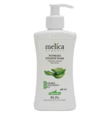 Гель для інтимної гігієни Melica Organic з молочною кислотою та екстрактом алое 300 мл (4770416342105)
