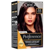 Фарба для волосся L'Oreal Paris Preference 3 - Темно-каштановий (3600521355312)