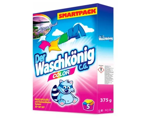 Стиральный порошок Waschkonig Color 375 г (4260353550614)