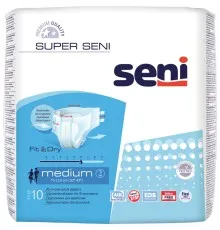Підгузки для дорослих Seni Super Medium 10 шт (5900516691189)