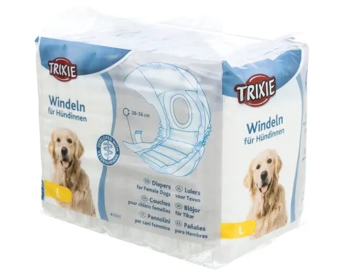 Подгузники для животных Trixie для собак (сучок) L 38-56 см 12 шт (4011905236353)
