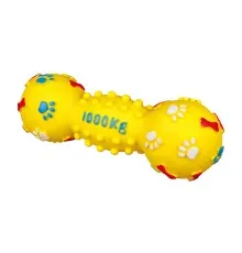 Игрушка для собак Trixie Гантель с пискавкой 25 см (винил) (4011905033631)