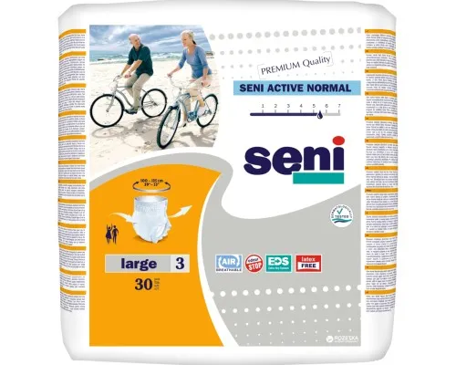 Подгузники для взрослых Seni Active Normal Large 30 шт (5900516697501)