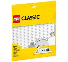Конструктор LEGO Classic Базова пластина білого кольору (11026)
