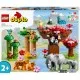 Конструктор LEGO DUPLO Town Дикие животные Азии 117 деталей (10974)