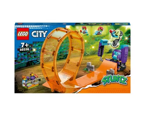Конструктор LEGO City Stuntz Каскадерская петля «Удар Шимпанзе» 226 деталей (60338)