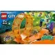 Конструктор LEGO City Stuntz Каскадерская петля «Удар Шимпанзе» 226 деталей (60338)