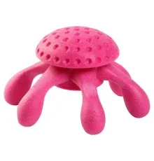 Іграшка для собак Kiwi Walker Восьминіг 13 см рожева (8596075002794)
