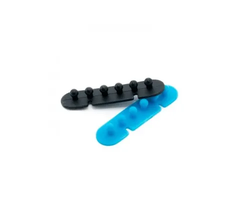 Тримач для кабелю Extradigital CC-595 Cable Clips, Black/Blue (KBC1725)