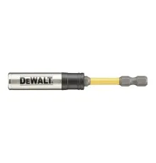 Тримач для біт DeWALT магнітний EXTREME Flextorq IMPACT, L=92 мм, хвостовик 1/4", 6.35 мм (DT7522)