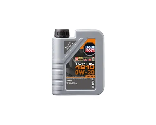 Моторна олива Liqui Moly HC-cинтетическое моторное масло - Top Tec 4210 SAE 0W-30 1л. (21604)