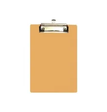 Клипборд-папка Economix A5 с прижимом и подвесом, пластик, оранжевый (E30157-86)