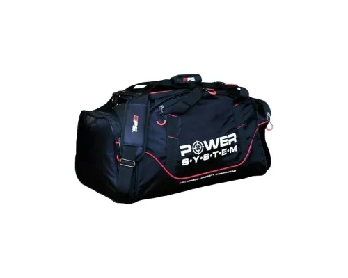 Дорожня сумка Power System PS-7010 Gym Bag Magna Чорно-Червона (7010BR-4)