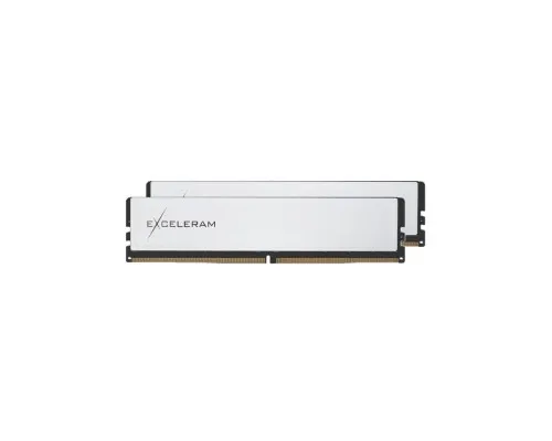 Модуль памяти для компьютера DDR5 32GB (2x16GB) 5200 MHz White Sark eXceleram (EBW50320523638CD)