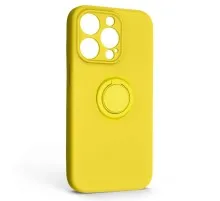 Чохол до мобільного телефона Armorstandart Icon Ring Apple iPhone 14 Pro Yellow (ARM68711)