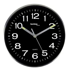 Настінний годинник Technoline WT7620 Black/Silver (DAS301804)