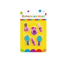 Свічка Maxi Мейкап 6 шт на торт (MX624031)