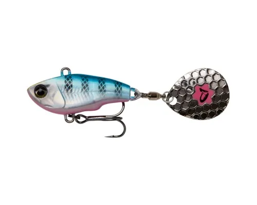 Блешня Savage Gear Fat Tail Spin 65mm 16.0g Blue Silver Pink (1854.11.74)