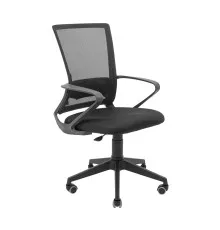 Офисное кресло Richman Робин Пластик Пиастра Сетка черная (KR0003865)