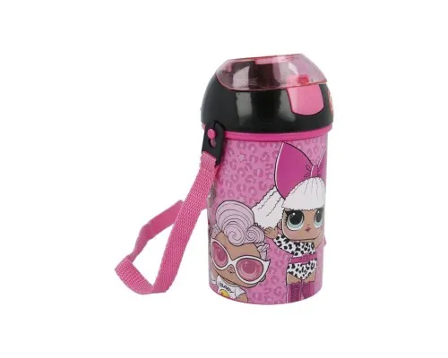 Поильник-непроливайка Stor LOL Surprise - Rock On, Pop Up Canteen 450 ml (Stor-16869)