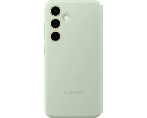 Чехол для мобильного телефона Samsung Galaxy S24 (S921) Smart View Wallet Case Lime (EF-ZS921CGEGWW)