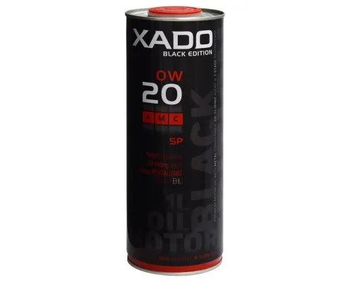 Моторное масло Xado Atomic Oil 0W-20 SP AMC Black Edition 1л (XA 22194)