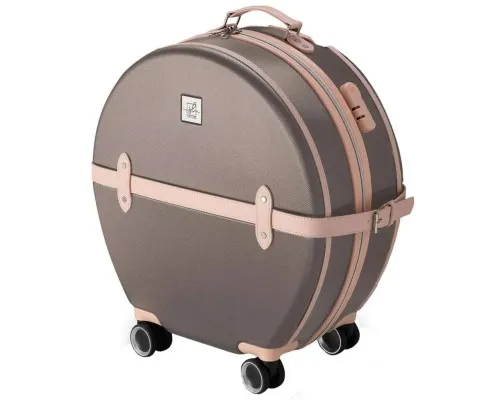 Валіза Semi Line 24" (M) Brown/Pink Cream (T5673-3) (DAS302679)