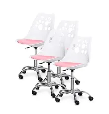 Детское кресло Evo-kids Indigo 4 шт White / Pink (H-232 W/PN -X4)
