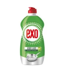 Засіб для ручного миття посуду Exo Expert Apple & Mint 400 мл (3800024046681)